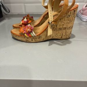 Coach aunthentic wedge